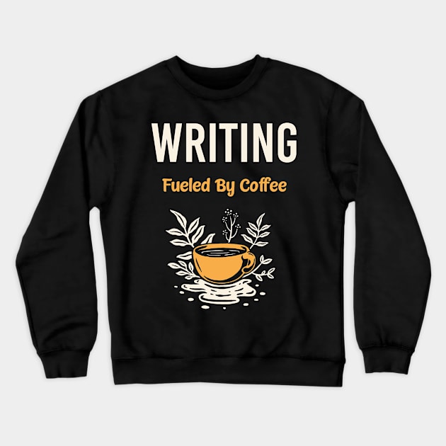 Writing Crewneck Sweatshirt by flaskoverhand